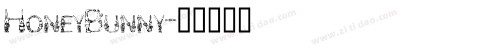 HoneyBunny字体转换