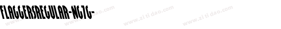 FlaggersRegular-ng7g字体转换