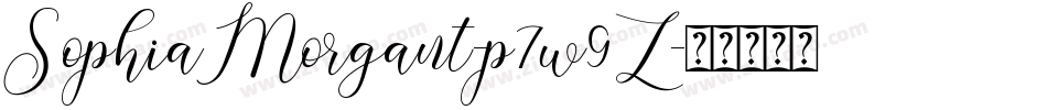 SophiaMorgant-p7w9Z字体转换