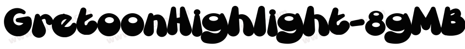 GretoonHighlight-8gMB字体转换