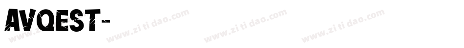 AvQest字体转换