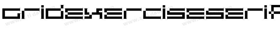 Gridexerciseserif-DJ0D字体转换