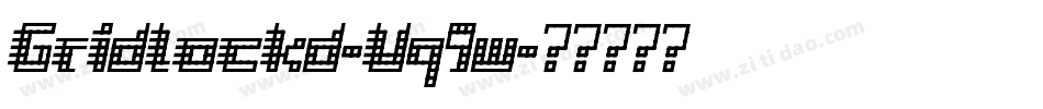Gridlockd-Vq9w字体转换