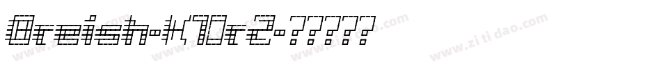 Breish-K70rZ字体转换