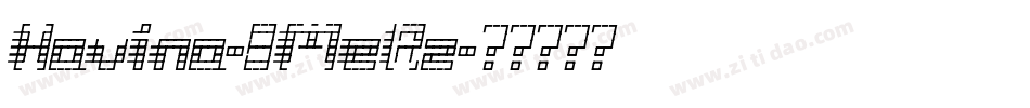 Havina-8MeRz字体转换 Havina-8MeRz字体转换