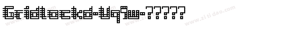Gridlockd-Vq9w字体转换