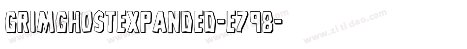 GrimGhostExpanded-E798字体转换