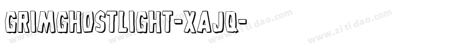 GrimGhostLight-xAjq字体转换