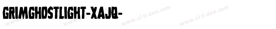 GrimGhostLight-xAjq字体转换