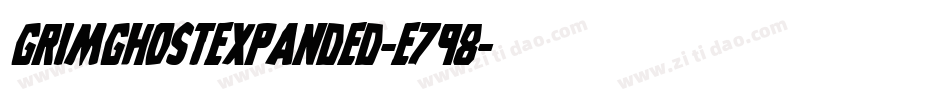 GrimGhostExpanded-E798字体转换