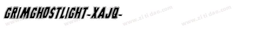 GrimGhostLight-xAjq字体转换