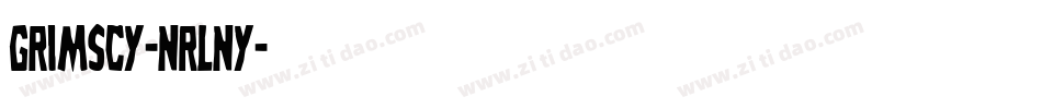 Grimscy-nRLnY字体转换
