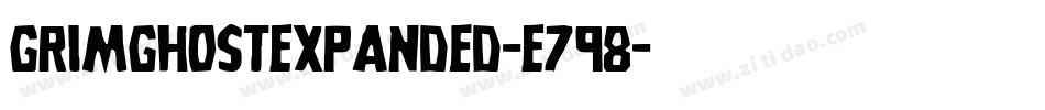 GrimGhostExpanded-E798字体转换