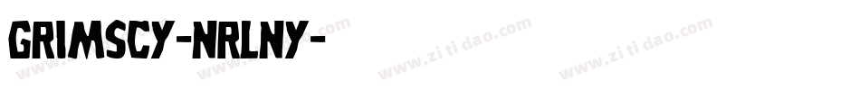 Grimscy-nRLnY字体转换