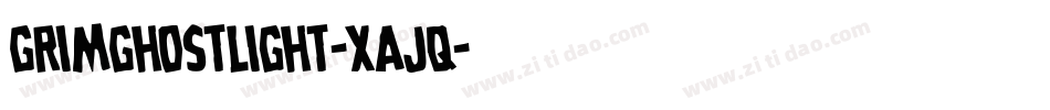 GrimGhostLight-xAjq字体转换