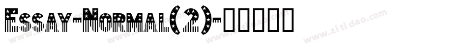 Essay-Normal(2)字体转换