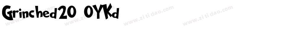 Grinched20-0YKd字体转换