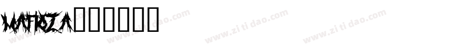 Mafioza字体转换
