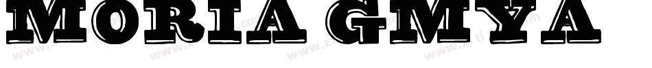 Moria-GMYa字体转换