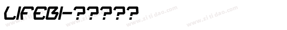 LIFEBI字体转换