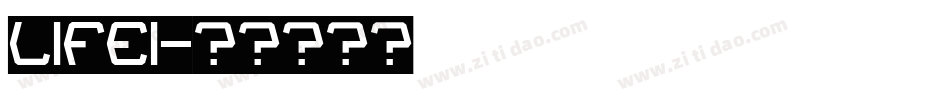 LIFEI字体转换