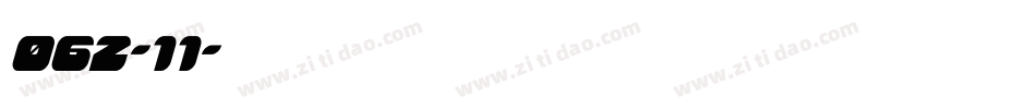 062-11字体转换