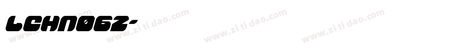 LEHN062字体转换