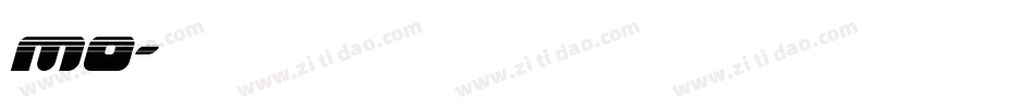 MO字体转换