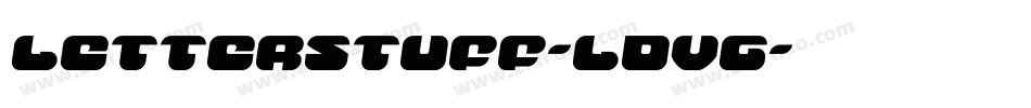 Letterstuff-LDvg字体转换