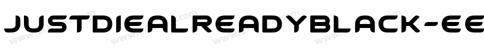 JustdiealreadyBlack-EeYl字体转换