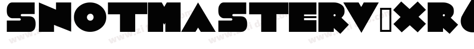SnotmasterV-xR6K字体转换 SnotmasterV-xR6K字体转换