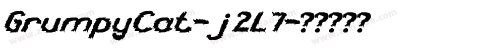 GrumpyCat-j2L7字体转换
