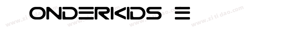 Wonderkids-eZ9AB字体转换