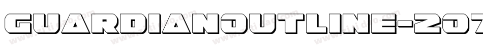 GuardianOutline-2O75d字体转换