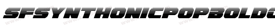 SfSynthonicPopBoldOblique-x8y0字体转换 SfSynthonicPopBoldOblique-x8y0字体转换