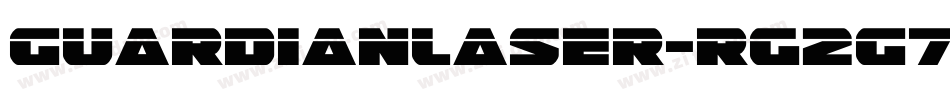GuardianLaser-rg2G7字体转换
