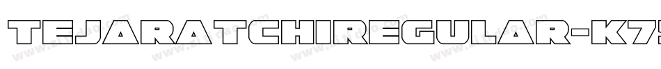TejaratchiRegular-K75D字体转换