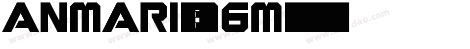 Anmari-m6m字体转换