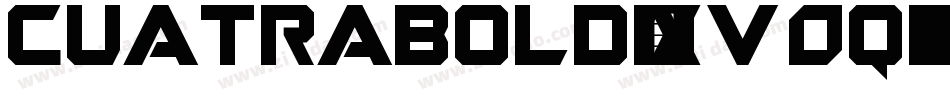 Cuatrabold-xV0q字体转换