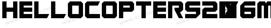 HelloCopters2-y6m3字体转换