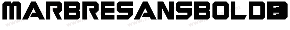 MarbresansBold-3za6M字体转换