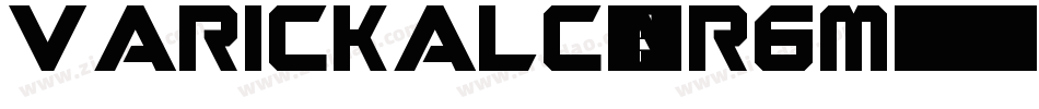 Varickalc-nr6M字体转换 Varickalc-nr6M字体转换