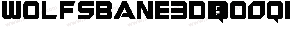 WolfsBane3D-qO0q字体转换
