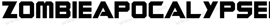 ZombieApocalypse-jG6M字体转换