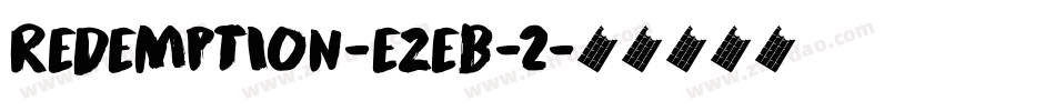 Redemption-ezeB-2字体转换