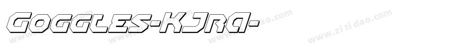 Goggles-KJrA字体转换