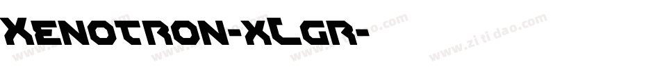 Xenotron-xLgr字体转换