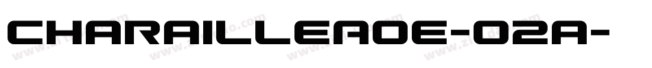 CharailleAoe-o2a字体转换 CharailleAoe-o2a字体转换