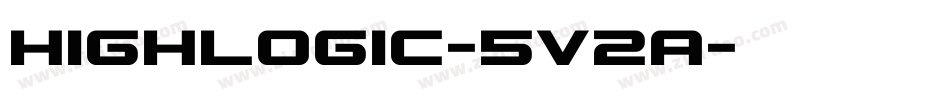 HighLogic-5V2a字体转换