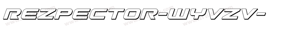 Rezpector-WyVzv字体转换